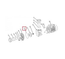 Уплотнительное кольцо корпуса насоса Aquaviva LP300T