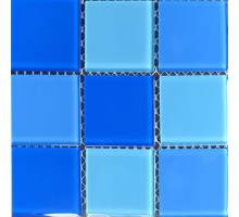 Мозаика для бассейна стеклянная Aquaviva Cristall Light Blue (48 мм)