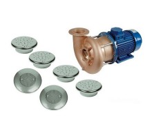 Гидромассаж Fitstar Combi-Whirl 8631020 (220/380 В, 5,5 Квт) компл: насос, 4 форсунки, 2 водозабора