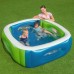 Детский надувной бассейн Bestway 51132 с окошками 168x168x56 см