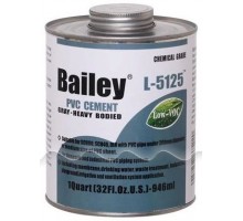 Клей L-5125 (946 мл) Bailey для ПВХ труб для промышленности