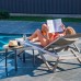 Шезлонг Aquaviva Wave коричневый для бассейна – комфорт и стиль