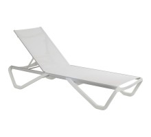 Шезлонг Aquaviva Wave белый