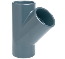 Тройник клеевой 45° EFFAST d90 мм (RDRTYD0900)