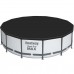 Каркасный круглый бассейн Bestway Steel Pro 56462 с фильтром и лестницей