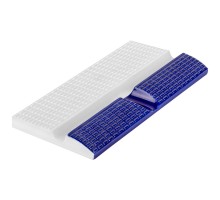 Поручень бортовой с водостоком SertekPool 244х119 кобальт