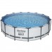 Каркасный бассейн Bestway Steel Pro 56488 с фильтром и лестницей