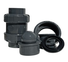 Обратный клапан шаровый d63 уплотнение EPDM AQUAVIVA, Россия