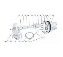 Комплект форсунок, закладная и лицевая противотока Aquaviva AV-JET-5.5ST