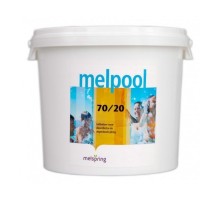 Дезинфектант для бассейна на основе гипохлорита кальция Melpool N.X 70/20 в таблетках (5 кг)