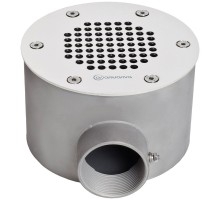 Донный слив под бетон Aquaviva 2'', AISI 304 (D165 мм)