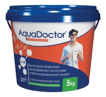 Дезинфектант на основе хлора быстрого действия AquaDoctor C-60 5 кг