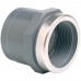 Муфта переходная EFFAST c металлическим кольцом d25x3/4" (RGRMAR) для бассейна