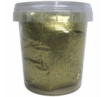 Цветная металлизированная добавка "Kerateks Glitter", 75 гр, золото