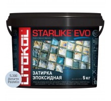 Затирочная смесь Litokol STARLIKE EVO Azzuro Pastello S.300, 5 кг
