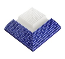 Угол бортового поручня внешний SertekPool 12х12 кобальт