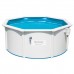 Сборный круглый бассейн Bestway Hydrium 56574 с песочным фильтром и лестницей