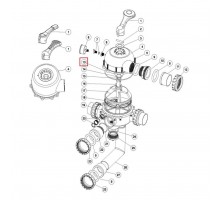 Уплотнительное кольцо Aquaviva клапана MPV-04 (02011009)