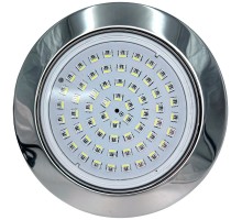 Прожектор светодиодный Aquaviva (LED028-99led) 6W RGB/4M стальная рамка  + закладная