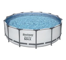 Каркасный бассейн Bestway 5612Z (488х122, карт. фильтр, лестница, тент)