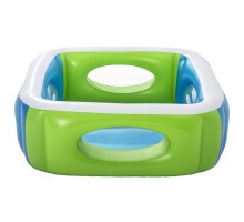 Детский надувной бассейн Bestway 51132 (168x168x56 см) с окошками