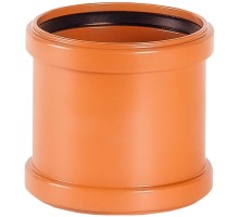 Муфта надвижная (ремонтная) НПВХ Aquaviva, d160 мм