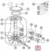 Гайка муфты Hayward NCX2312058 для фильтров серии NC (D 500-600)