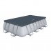 Каркасный бассейн Bestway Steel 56475 с песочным фильтром и тентом