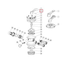 Штырь для ручки клапана Aquaviva MPV-01 &amp; MPV01B