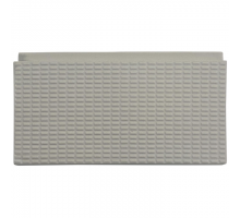 Профиль противоскользящий для переливной решетки SertekPool 12.5х25 белый