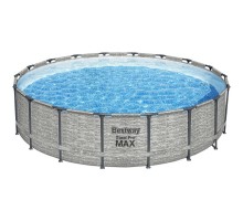 Каркасный бассейн Bestway Steel Pro 5618Y (549х122 см), с картриджным фильтром, лестницей и защитным тентом