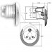 Противоток AquaViva WTB300T Kit (380V, LED, 60m3, 3kW, 4HP) вал AISI 316