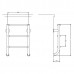 Лестница (нижняя часть) Hayward IDP4 из двух частей 4cт AISI-316