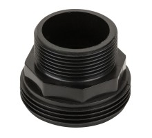 Соединитель гайка с наружной резьбой 1,5" черная Aquaviva (01013015)
