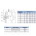 Муфта разборная переходная HР d32x1" AQUAVIVA для бассейна