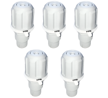 Обратный клапан дозирующего насоса AquaViva для Tekna 603&amp;800, трубка 4/6 * 1/2"+3/8" - 5шт