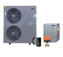 Тепловой инверторный насос ГВС Сплит AquaViva AVH-22-25S+CP3W с циркуляционным насосом и трехходовым клапаном