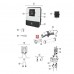 Муфта Hayward для ячейки хлоратора GLX-CELL-UNIONE