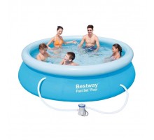 Надувной круглый бассейн Bestway 57270/57109 (305х76) с картриджным фильтром