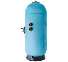 Фильтр AquaViva HS800 (25м³/ч, 800мм, 998кг, 2,5 бар,1,2м, голубой) бок, 1.5"