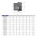 Ниппель переходной ВР EFFAST d20x3/4" (RGRAFG020C) для бассейна