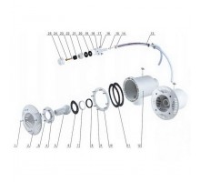 Комплект форсунок, закладная и лицевая противотока Aquaviva AV-JET-5.5DT