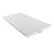 Переливная решетка Aquaviva TG-03 Grift Claw с центральным соединением 245x25 мм (белая)