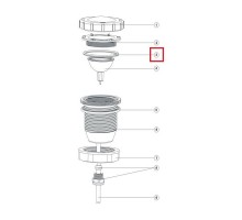 Уплотнительное кольцо прожектора Aquaviva LED/UL-50