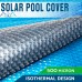 Солярное покрытие Aquaviva Platinum Bubbles серебро/голубой для бассейна