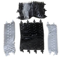 Комплект щеток для пылесоса AquaViva Black Pearl 7310 (71180), 5 шт