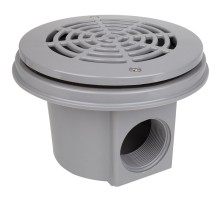 Слив донный Hayward 3253LGPAK2 2" под лайнер (компл. 2 шт), светло-серый