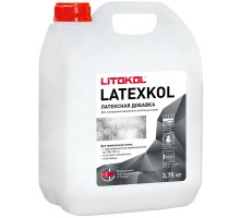 Добавка к клею латексная LATEXKOL-м белая (канистра) 3,75 кг