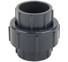 Муфта разборная ПВХ с уплотнением из EPDM 63 мм 