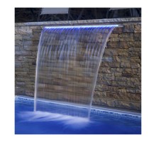 Стеновой водопад Aquaviva PB 900-25(L) с LED подсветкой (906х138х76 мм)